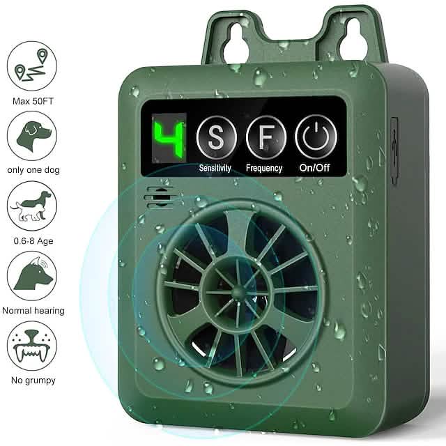Pet Dog Ultrasonic Bark Control Device Pet Supplies - Tophatter Daily Deals
