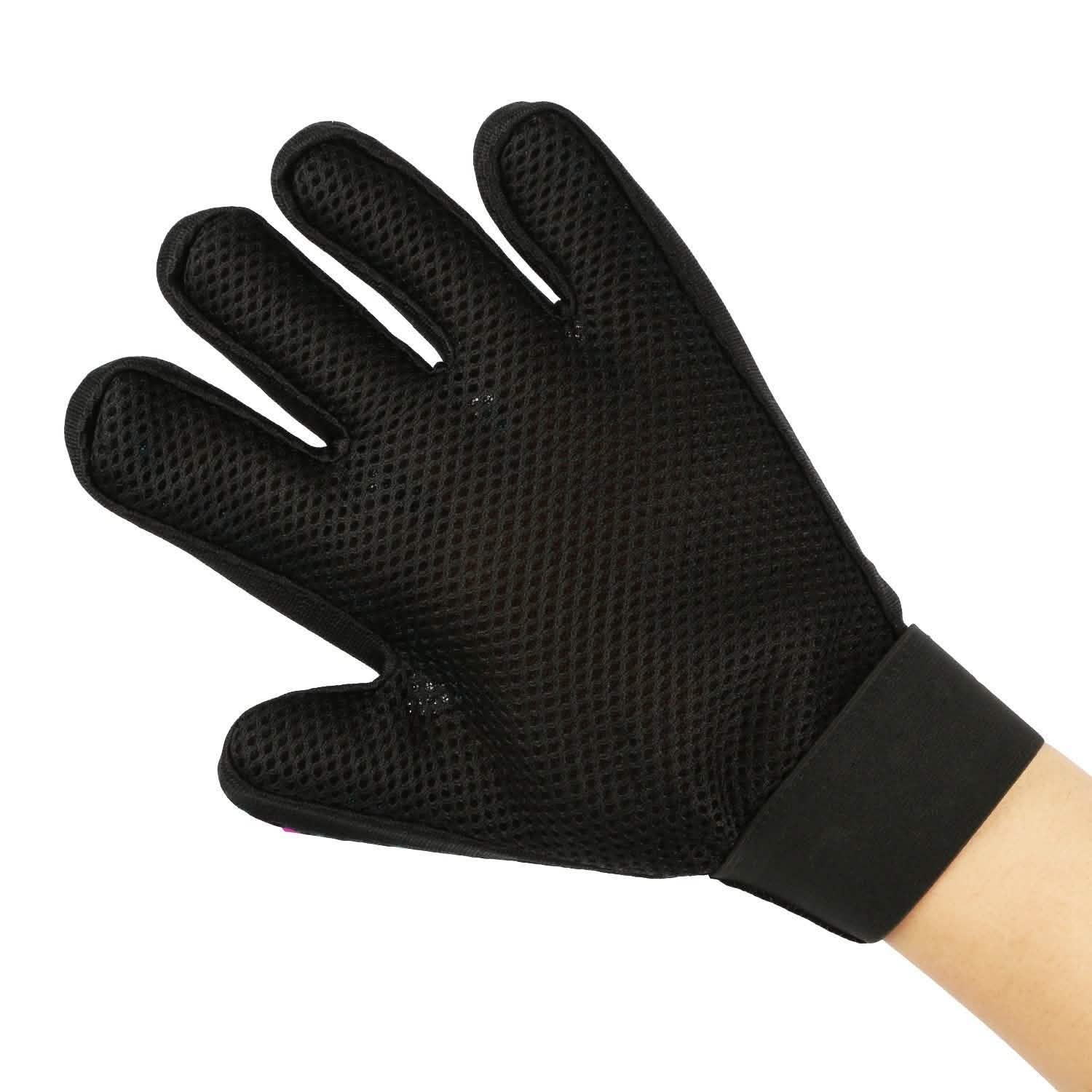 Pet Grooming Glove Pet Supplies - Tophatter Daily Deals