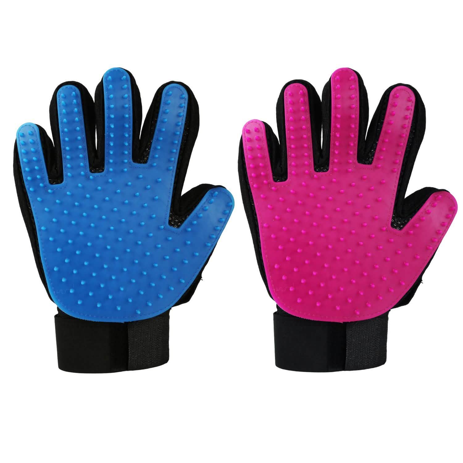 Pet Grooming Glove Pet Supplies - Tophatter Daily Deals
