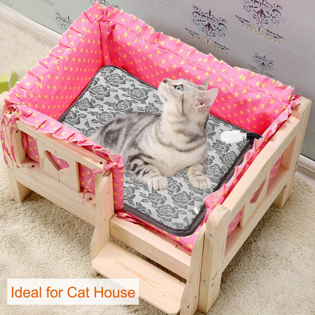 Pet Heating Mat Waterproof Adjustable Pet Supplies - Tophatter Daily Deals