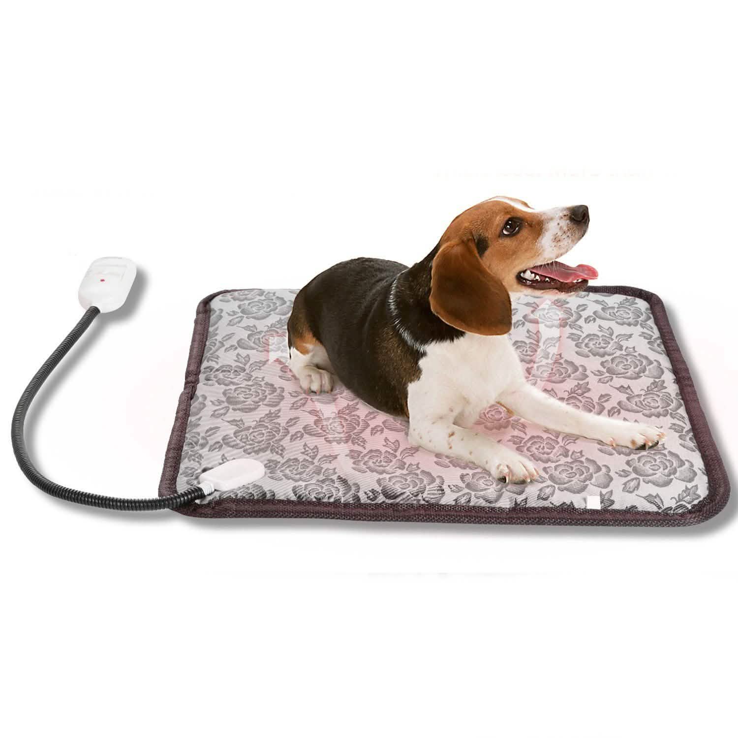 Pet Heating Pat Dog Cat Electric Heating Mat Pet Supplies - Tophatter Daily Deals