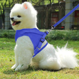 Pet Mesh Harness Dog Leash Puppy Vest Pet Leashes & Harnesses - Tophatter Daily Deals