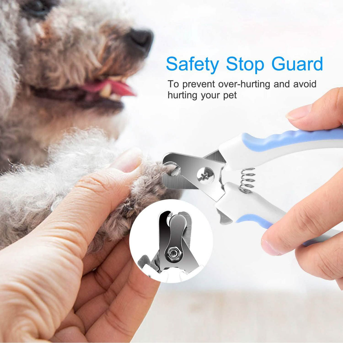 Pet Nail Toe Stainless Steel Trimmer with Nail File Pet Supplies - Tophatter Daily Deals