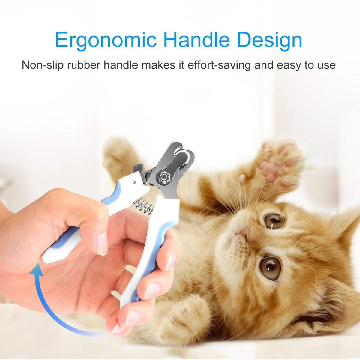Pet Nail Toe Stainless Steel Trimmer with Nail File Pet Supplies - Tophatter Daily Deals