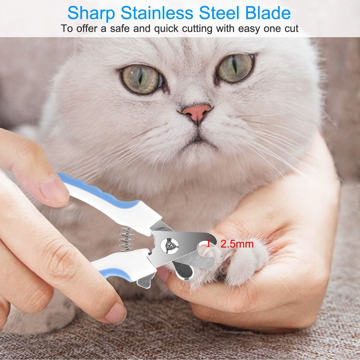 Pet Nail Toe Stainless Steel Trimmer with Nail File Pet Supplies - Tophatter Daily Deals