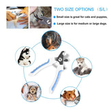 Pet Nail Toe Stainless Steel Trimmer with Nail File Pet Supplies - Tophatter Daily Deals