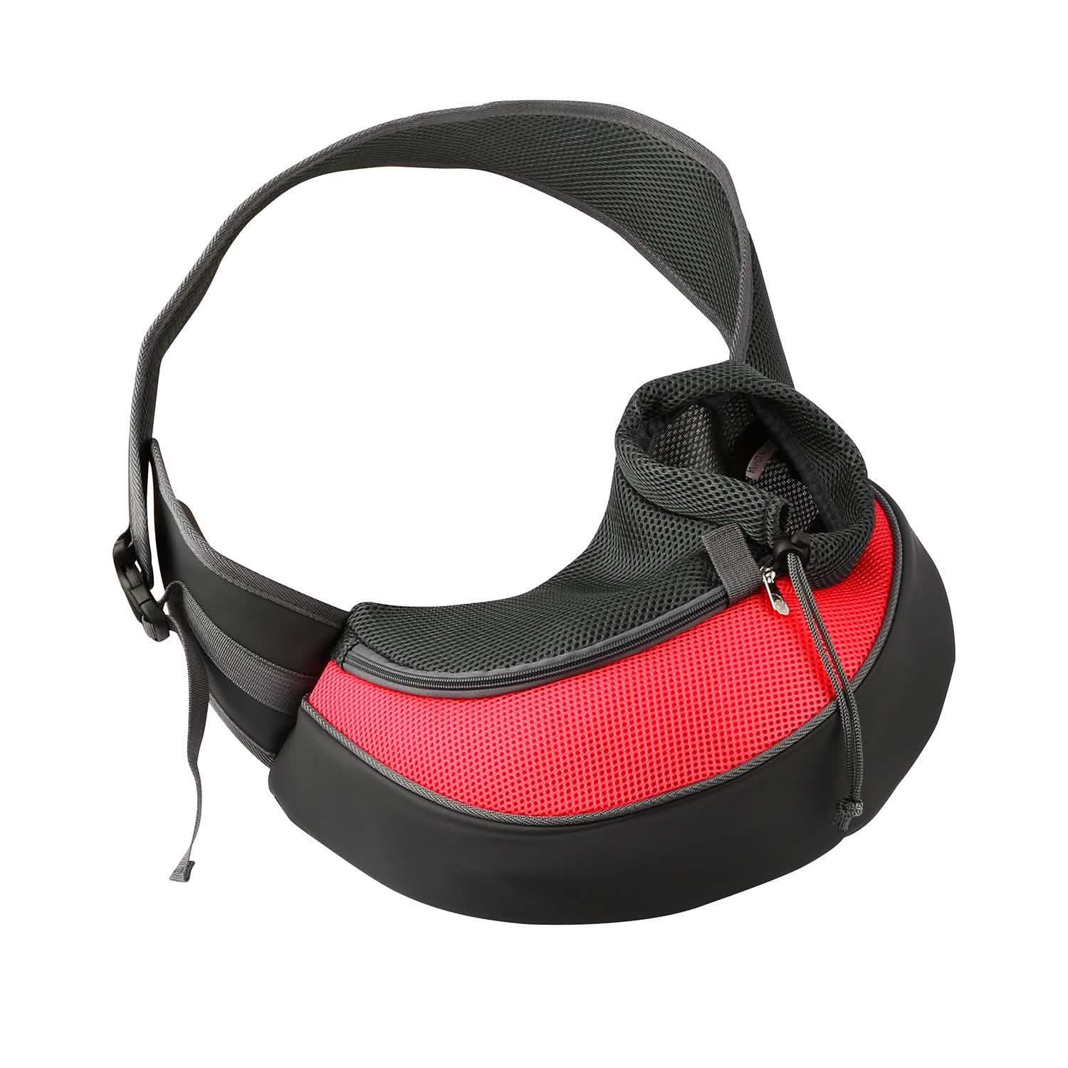 Pet Puppy Carrier Red Pet Supplies - Tophatter Daily Deals