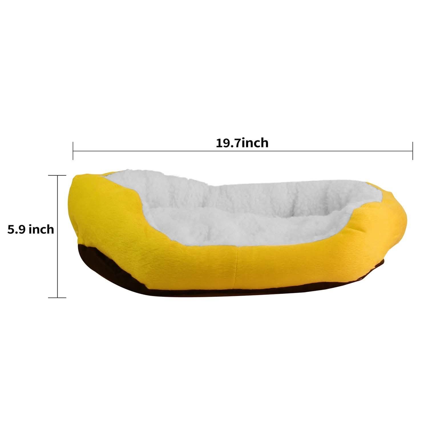 Pet Puppy Cat Soft Warm Fleece Bed Pet Supplies - Tophatter Daily Deals