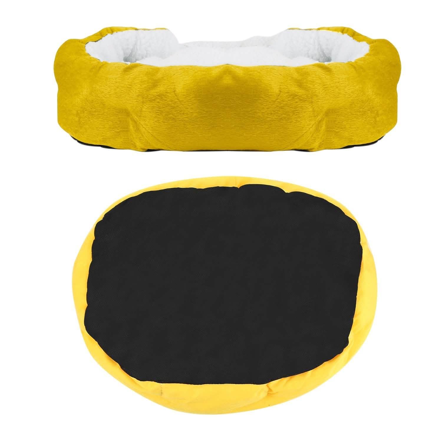 Pet Puppy Cat Soft Warm Fleece Bed Pet Supplies - Tophatter Daily Deals