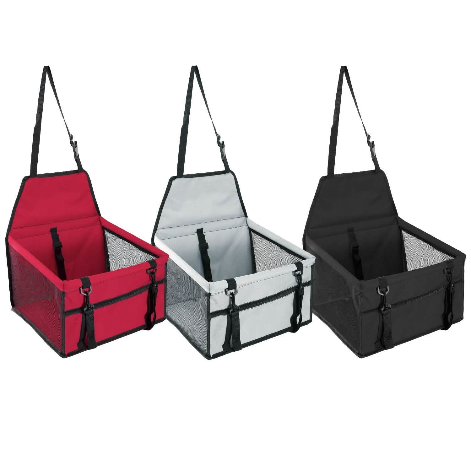 Pet Travel Carrier with Clip-On Safety Leash Zipper Storage Pocket for Pets up to 20lbs Pet Supplies - Tophatter Daily Deals