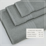 Cotton Terry Bath Towel Set - Cooper Collection Bath - Tophatter Daily Deals
