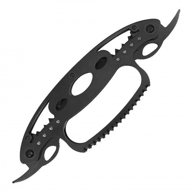 9" Convertible Knuckle Dual Blade Knife - Tophatter Daily Deals