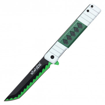 8" Replica Anime Pocket Knife (SANEMI SHINAZUGAWA) - Tophatter Daily Deals