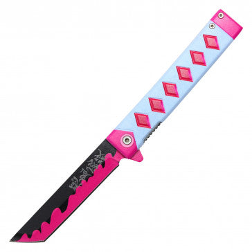 8" Replica Anime Pocket Knife (MITSURI KANROJI) - Tophatter Daily Deals