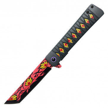 8" Replica Anime Pocket Knife (KUKUSHIBO) - Tophatter Daily Deals