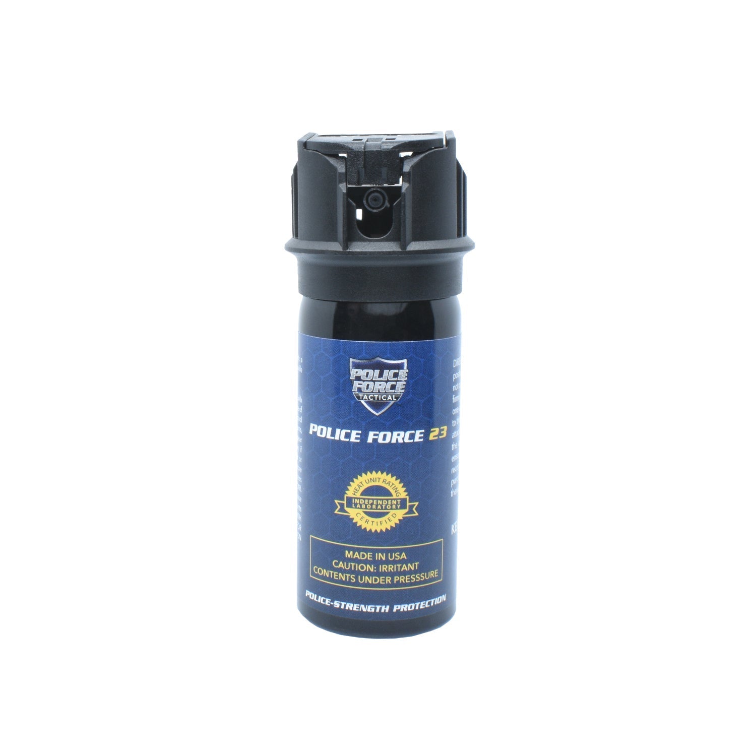 Police Force 23 Stream Pepper Spray Flip Top 2 oz Pepper Spray - Tophatter Daily Deals