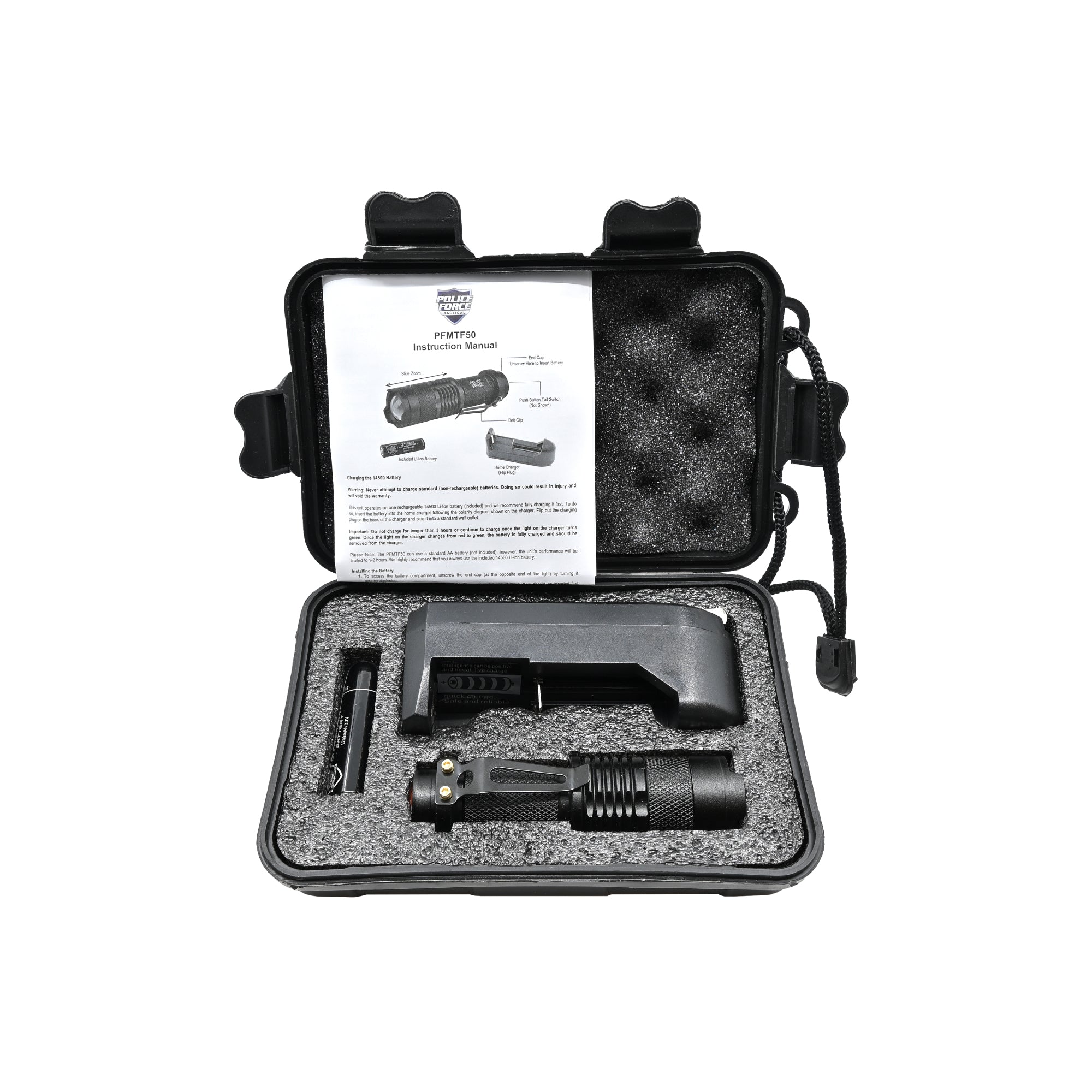 Tactical Q5 LED Flashlight Flashlight - Tophatter Daily Deals