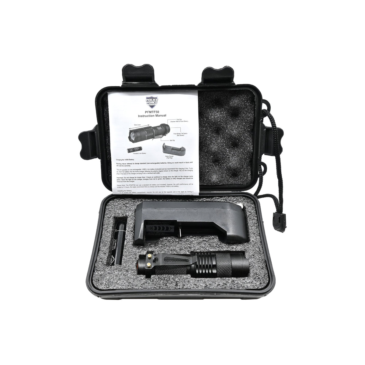 Tactical Q5 LED Flashlight Flashlight - Tophatter Daily Deals