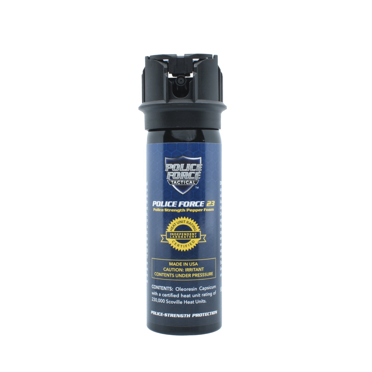 Police Force 23 Pepper Foam 3 oz Pepper Spray - Tophatter Daily Deals