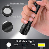 Tactical XPE/COB Mini Flashlight Flashlight - Tophatter Daily Deals