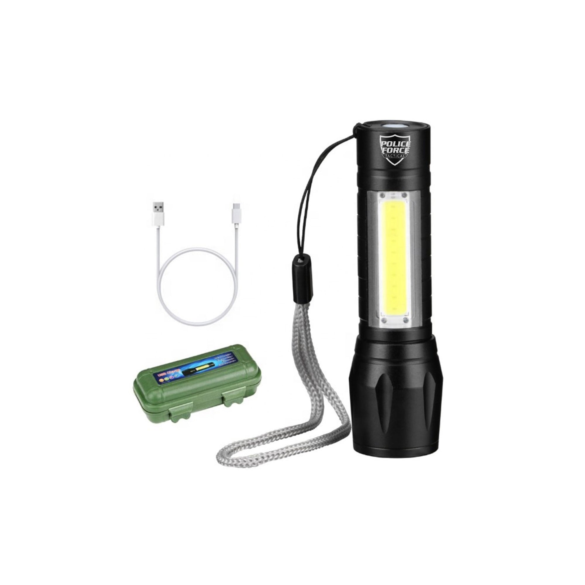 Tactical XPE/COB Mini Flashlight Flashlight - Tophatter Daily Deals