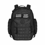 Phil & Jack Dad Diaper Bag Backpack, Baby Diaper Bag with Changing Station, Tactical Military Style, Womens Mens Diaper Bag (Black) Handbags & Wallets - Tophatter Daily Deals