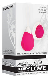 Evolved Remote Control Egg 2.5 Inch Vibrator > Sex Toys For Ladies > Vibrating Eggs - Tophatter Daily Deals