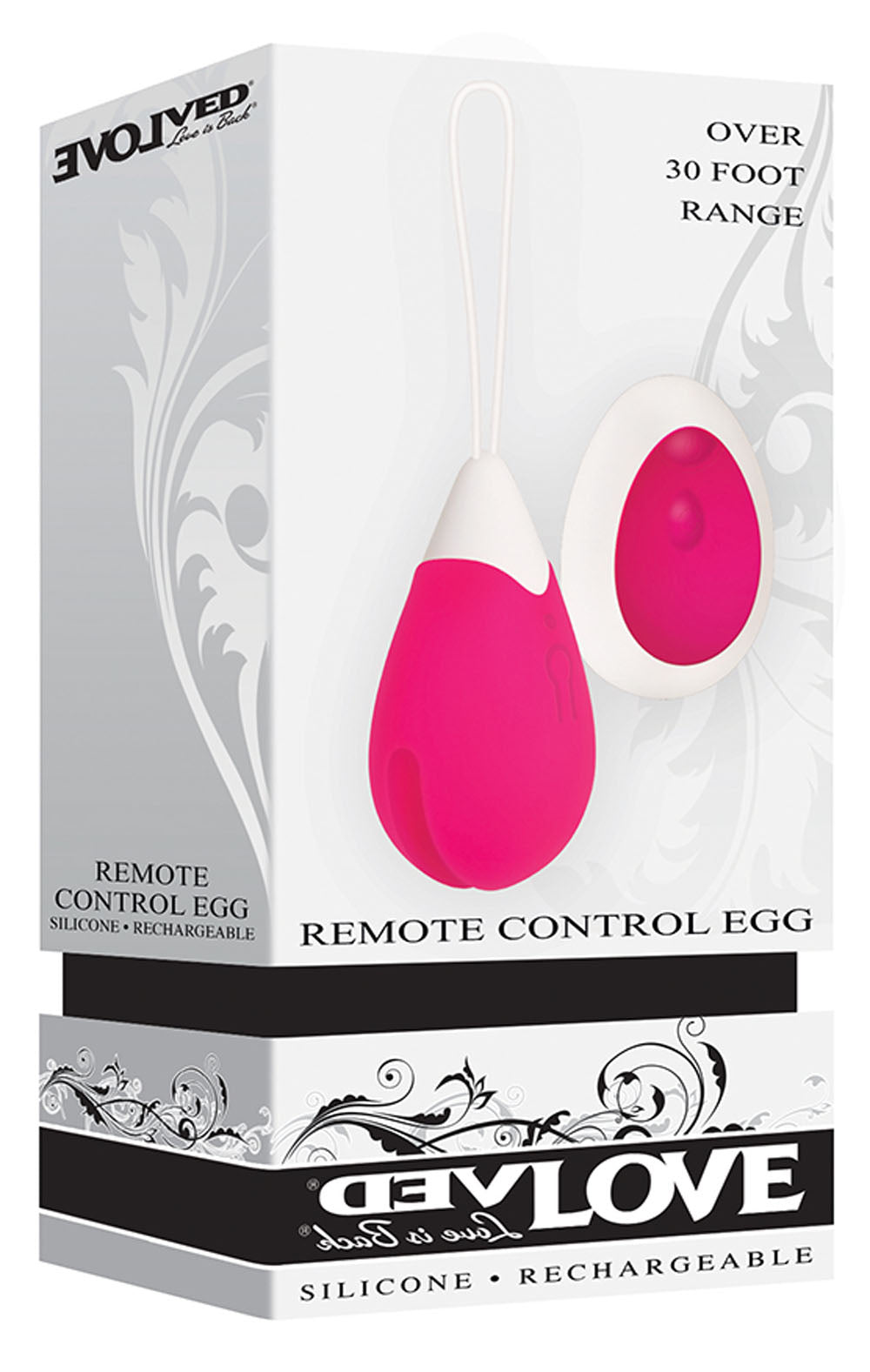 Evolved Remote Control Egg 2.5 Inch Vibrator > Sex Toys For Ladies > Vibrating Eggs - Tophatter Daily Deals