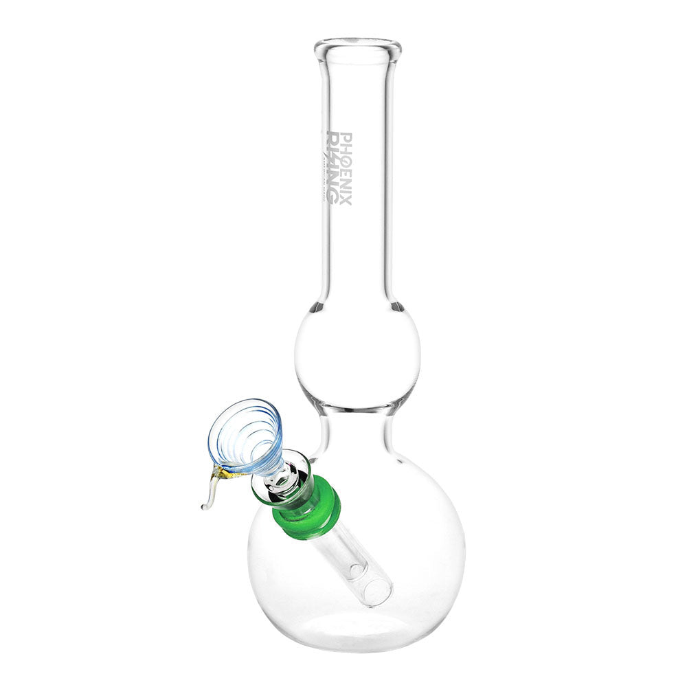 Phoenix Rising Classic Double Bubble Bong Bongs - Tophatter Daily Deals