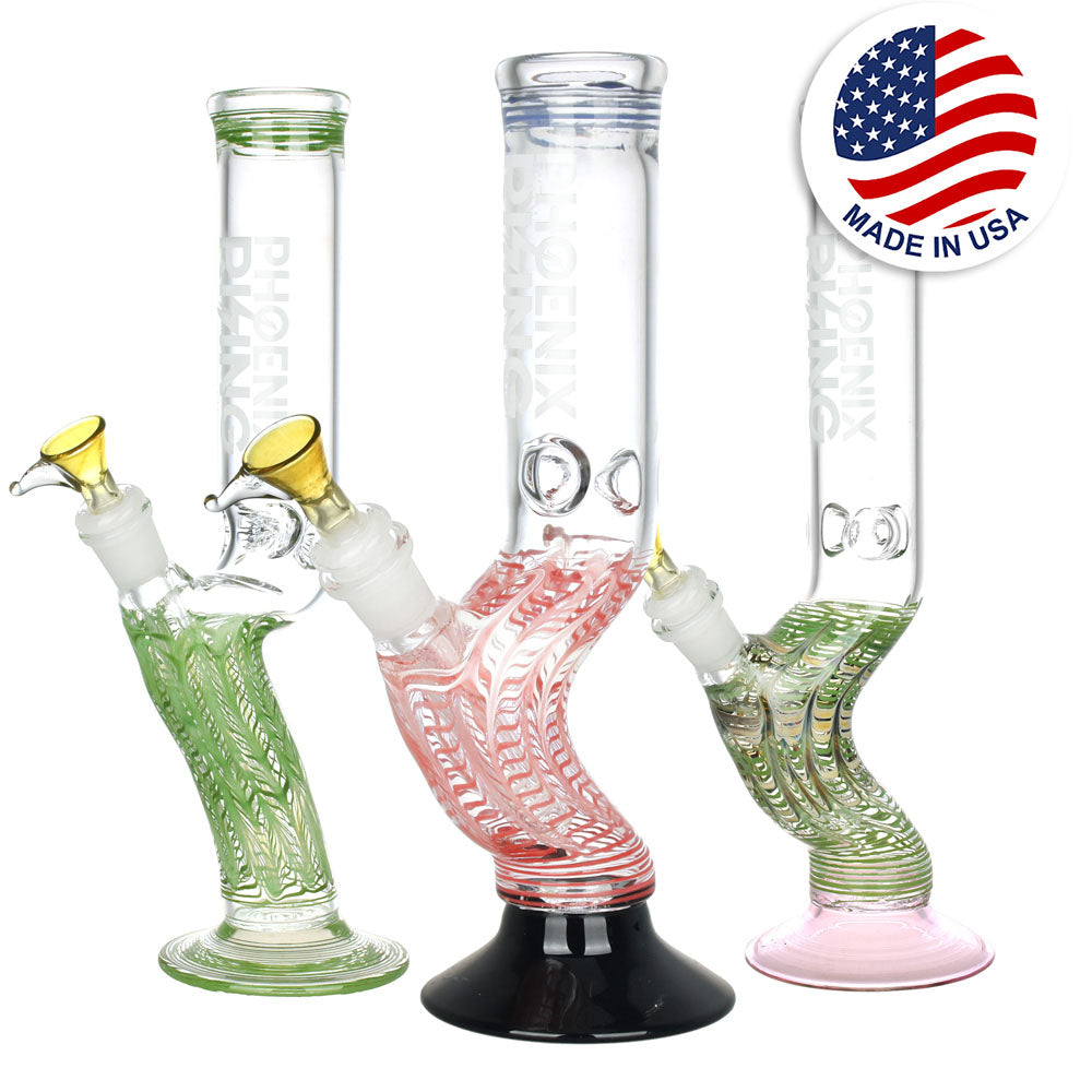 Phoenix Rising Hand Grip Bong Bongs - Tophatter Daily Deals