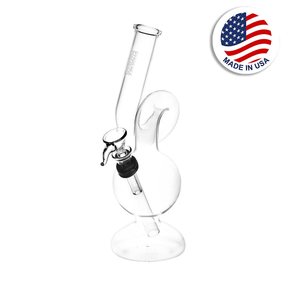 Phoenix Rising Spiral Bubble Base Bong Bongs - Tophatter Daily Deals