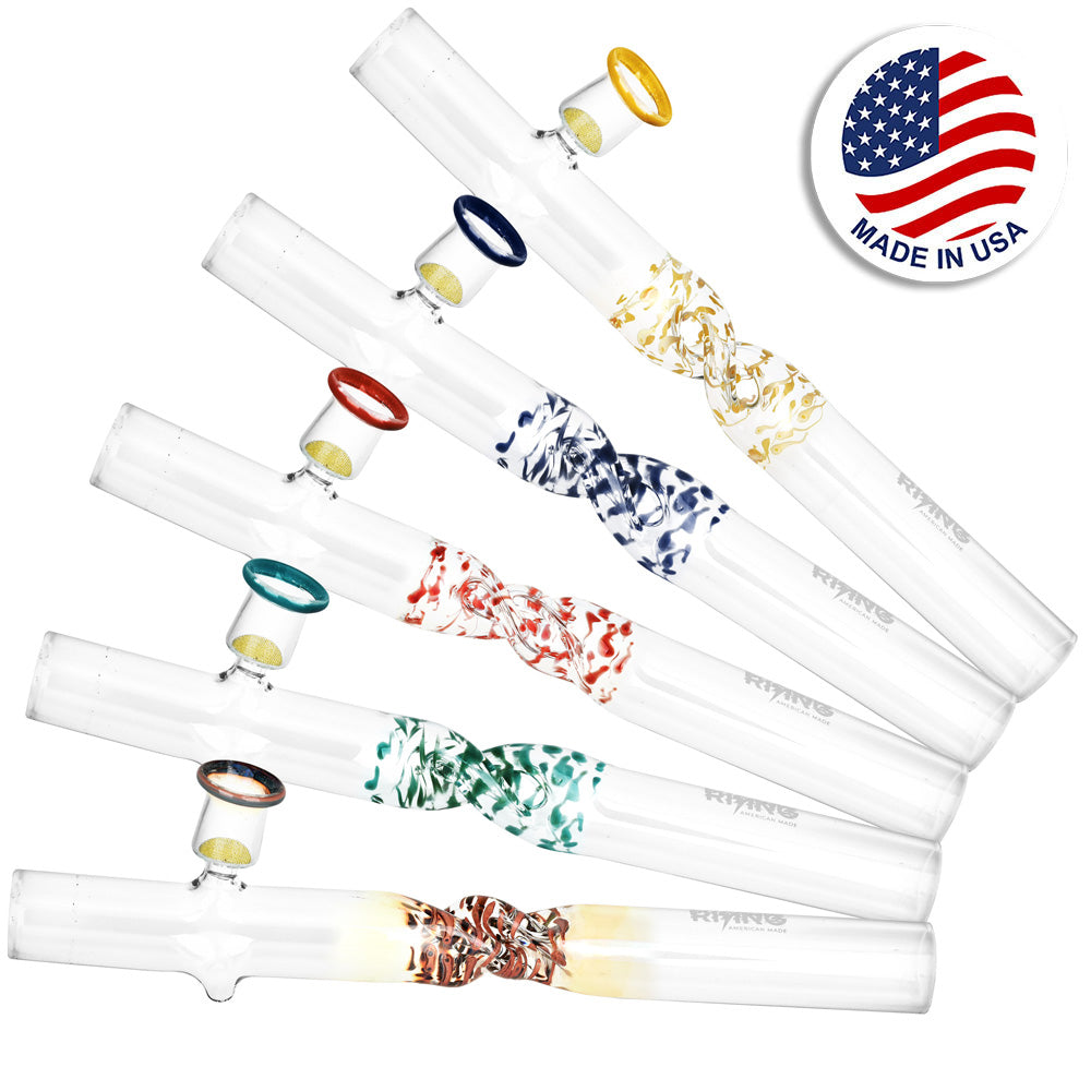 Phoenix Rising Twisted Steamroller Hand Pipes - Tophatter Daily Deals