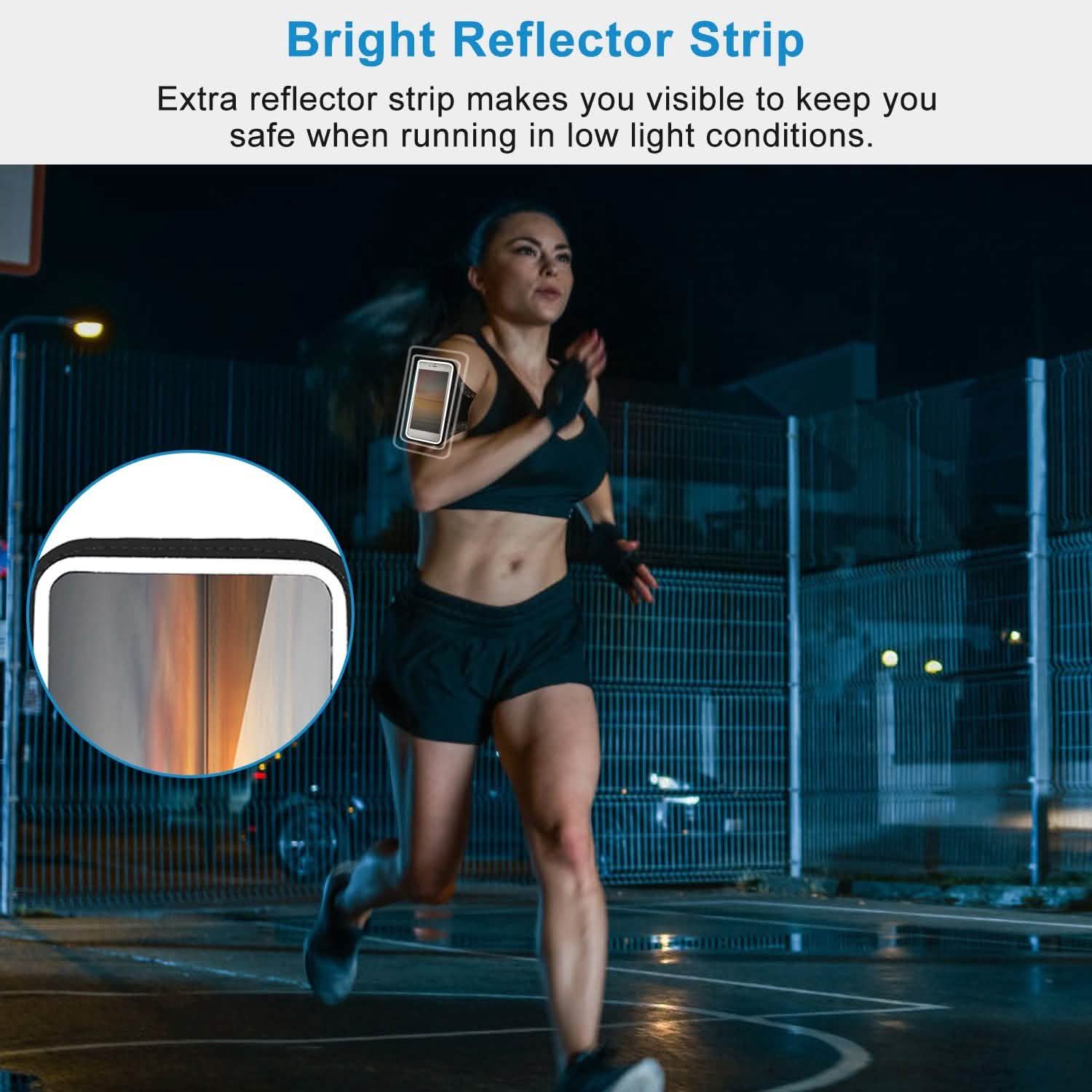 Phone Armband Case Sweat Resistant Mobile Accessories - Tophatter Daily Deals