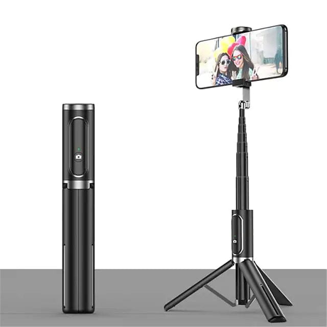 Phone Holder Tripod Adjustable Stand Mount Black Phone Holder - Tophatter Daily Deals