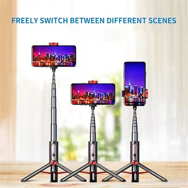 Phone Holder Tripod Adjustable Stand Mount Phone Holder - Tophatter Daily Deals