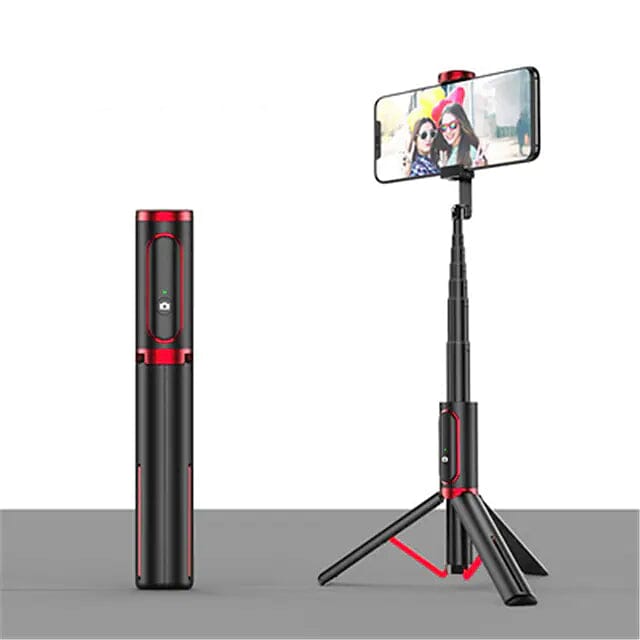 Phone Holder Tripod Adjustable Stand Mount Red Phone Holder - Tophatter Daily Deals