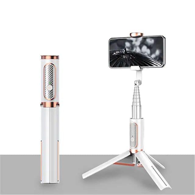 Phone Holder Tripod Adjustable Stand Mount White Phone Holder - Tophatter Daily Deals