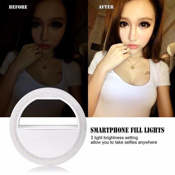 Phone Photography Selfie Led Light LED Light - Tophatter Daily Deals