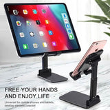 Phone Stand Holder Adjustable Height Increasing Phone Mounts & Holders - Tophatter Daily Deals