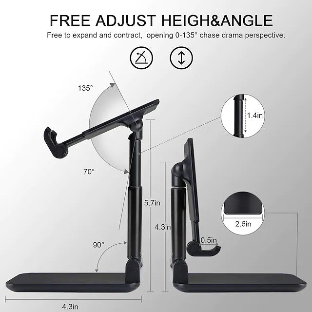 Phone Stand Holder Adjustable Height Increasing Phone Holder - Tophatter Daily Deals