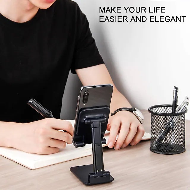 Phone Stand Holder Adjustable Height Increasing Phone Holder - Tophatter Daily Deals