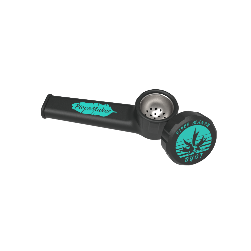 PieceMaker Karma Silicone Hand Pipe Abyss Black Hand Pipes - Tophatter Daily Deals