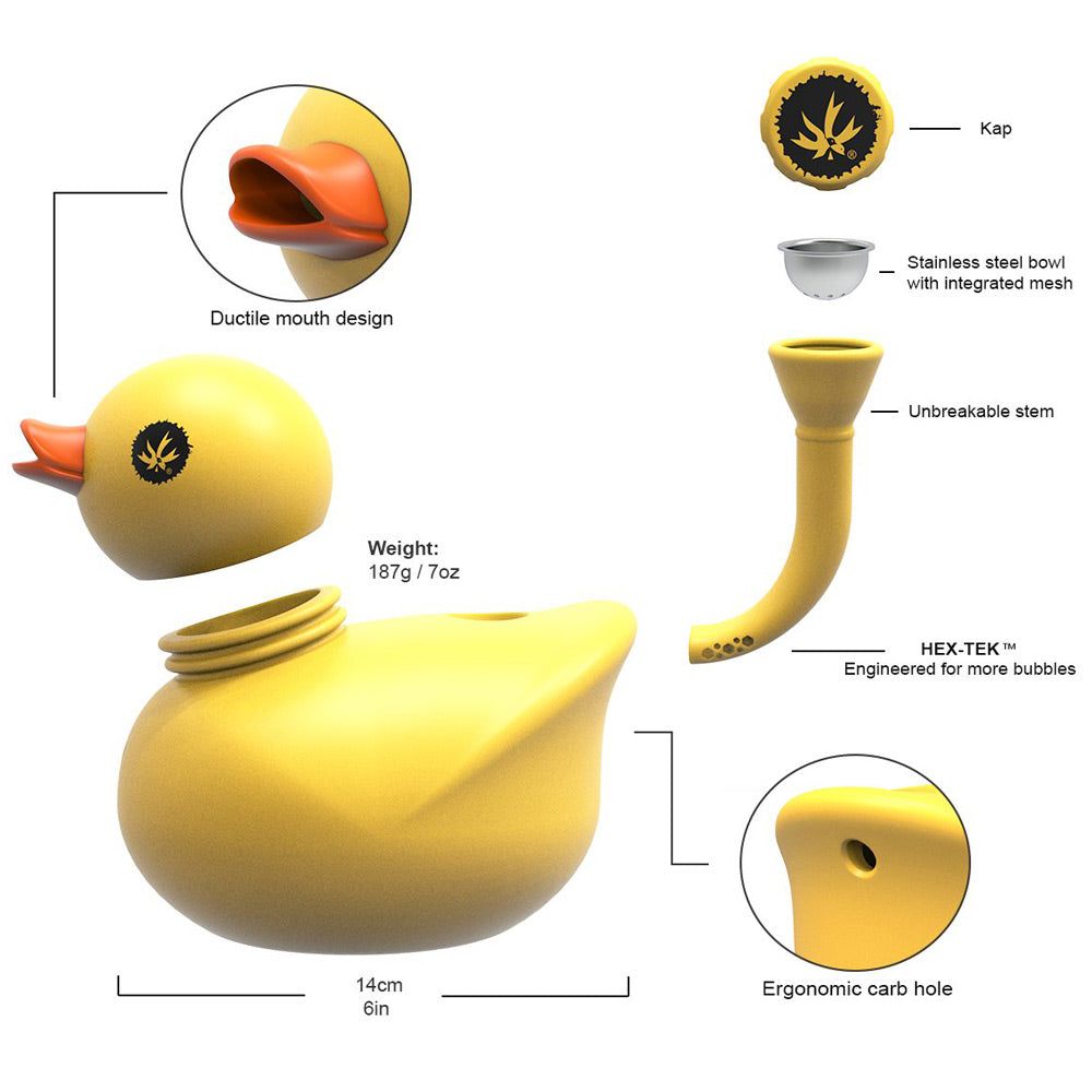 Piecemaker Kwack Silicone Bong Bongs - Tophatter Daily Deals