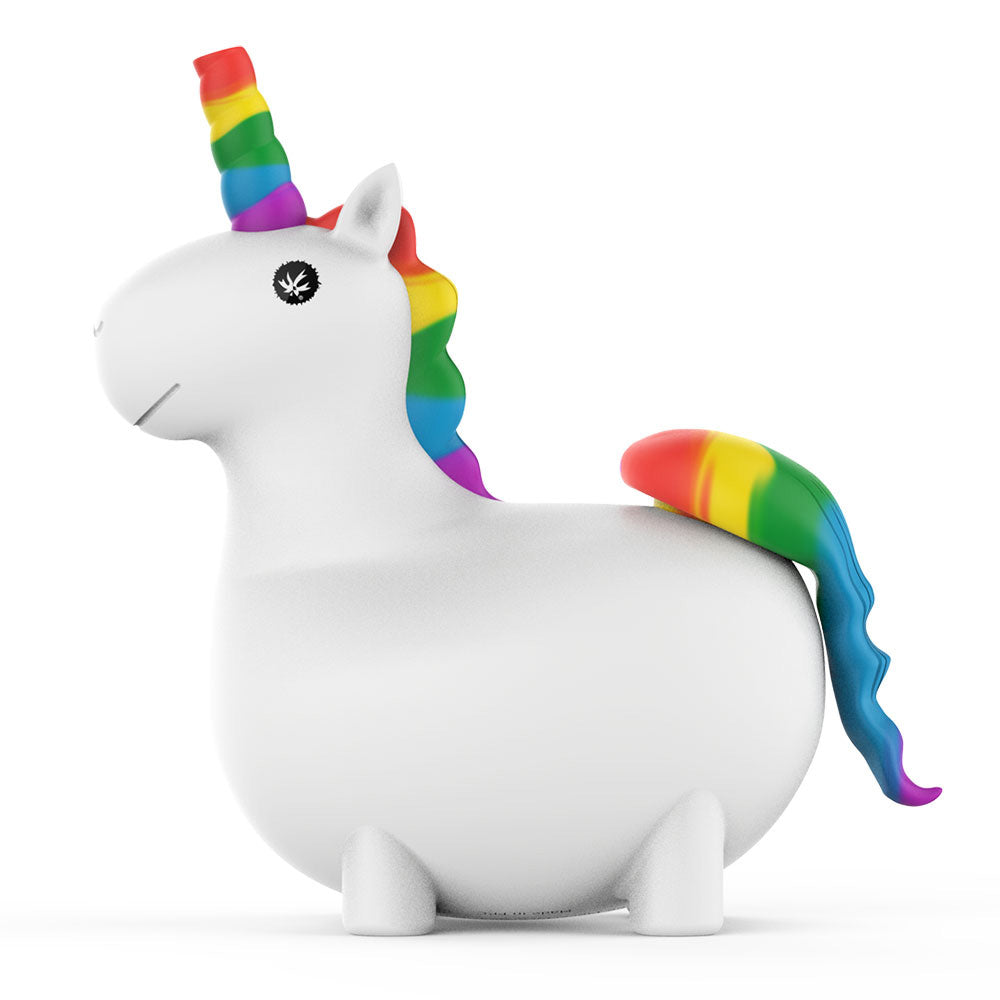 Piecemaker UniKorn Silicone Bong Rainbow Bongs - Tophatter Daily Deals