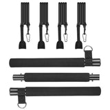 Pilates Bar Kit with 4 Resistance Bands Fitness & Exercise - Tophatter Daily Deals