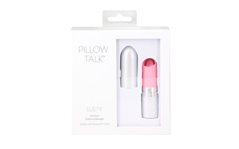 Pillow Talk Lusty Flickering Massager Pink Clitoral Vibrator > Vibrators > Standard Vibrators - Tophatter Daily Deals