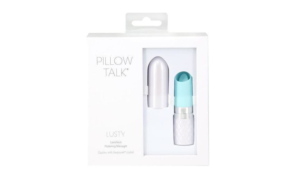 Pillow Talk Lusty Flickering Massager Teal Clitoral Vibrator > Vibrators > Standard Vibrators - Tophatter Daily Deals