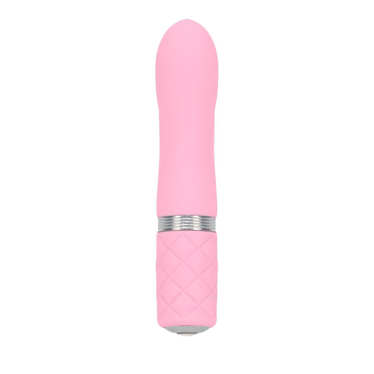Pillow Talk Flirty Bullet Vibrator in Pink Pink Silicone USB Rechargeable Vibrator - Tophatter Daily Deals