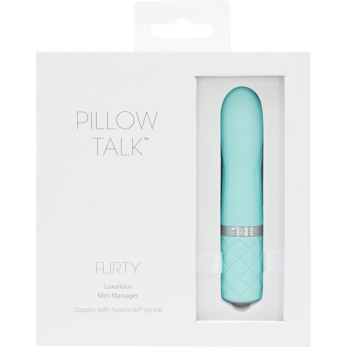 Pillow Talk Flirty Bullet Vibrator in Teal Bullet Vibrator - Tophatter Daily Deals