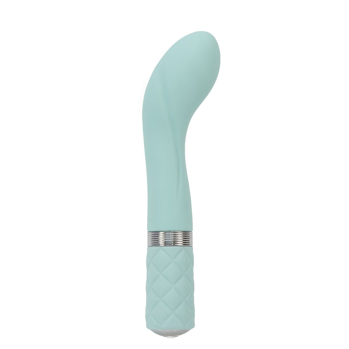 Pillow Talk Sassy G-Spot Vibrator in Teal Teal Silicone USB Rechargeable Vibrator - Tophatter Daily Deals